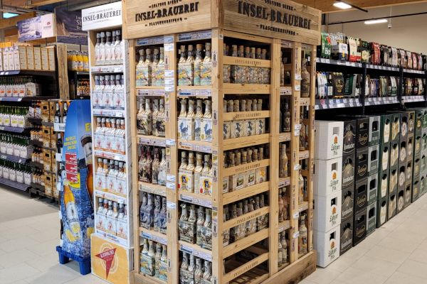 EDEKA Susanne Krüger e.K. in Binz OT Prora - Inselbrauerei Bier